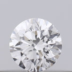 Diamante Naturale Taglio Brillante 0.17ct 3EX D VS1 - GIA - 3.54x3.56x2.23mm