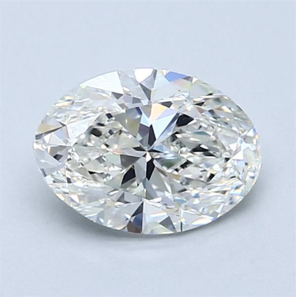 Diamante Naturale Taglio Ovale 1.3ct VG/EX I VS2 - GIA - 8.41x6.01x3.91mm