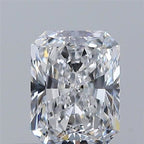 Diamante Naturale Taglio Radiant 0.56ct EX/EX D VVS1 - GIA - 5.31x4.1x2.77mm