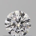 Diamante Naturale Taglio Brillante 0.33ct 3EX D VS2 - GIA - 4.45x4.43x2.75mm
