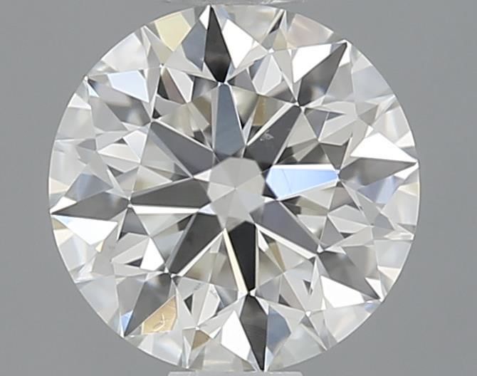 Diamante Naturale Taglio Brillante 0.61ct 3EX J VS2 - GIA - 5.39x5.41x3.38mm
