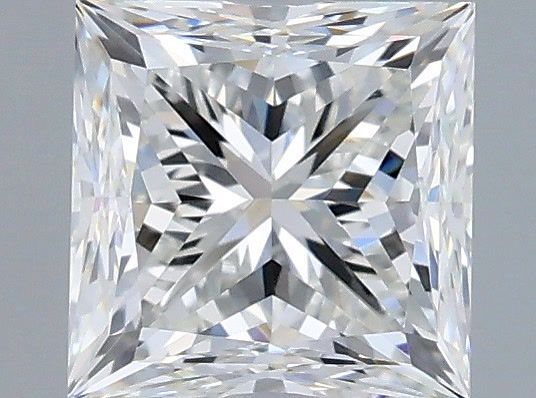 Diamante Naturale Taglio Princess 1.01ct EX/EX F VVS2 - IGI - 5.24x5.22x4.07mm