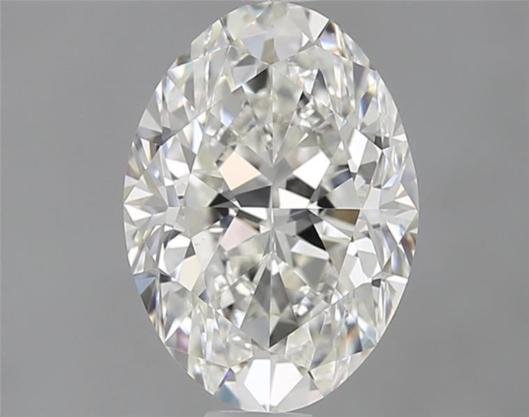 Diamante Naturale Taglio Ovale 1.3ct VG/EX J VS2 - GIA - 8.47x6.05x3.86mm