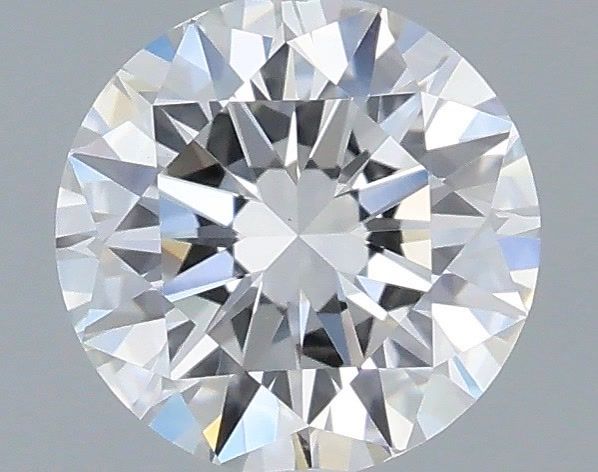 Diamante Naturale Taglio Brillante 0.5ct VG/G/VG F VS1 - GIA - 5.12x5.09x3.13mm