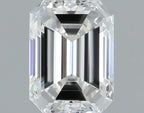Diamante Naturale Taglio Smeraldo 0.29ct VG/EX H VVS2 - GIA - 4.45x3.23x2.18mm