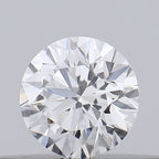 Diamante Taglio Brillante 0.18ct EX/VG/VG D VS1 - GIA - 3.59x3.62x2.26mm