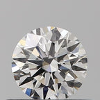 Diamante Naturale Taglio Brillante 0.37ct 3EX G VS1 - GIA - 4.62x4.59x2.83mm
