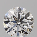 Diamante Naturale Taglio Brillante 0.5ct 3EX E VS2 - IGI - 5.0x5.06x3.14mm