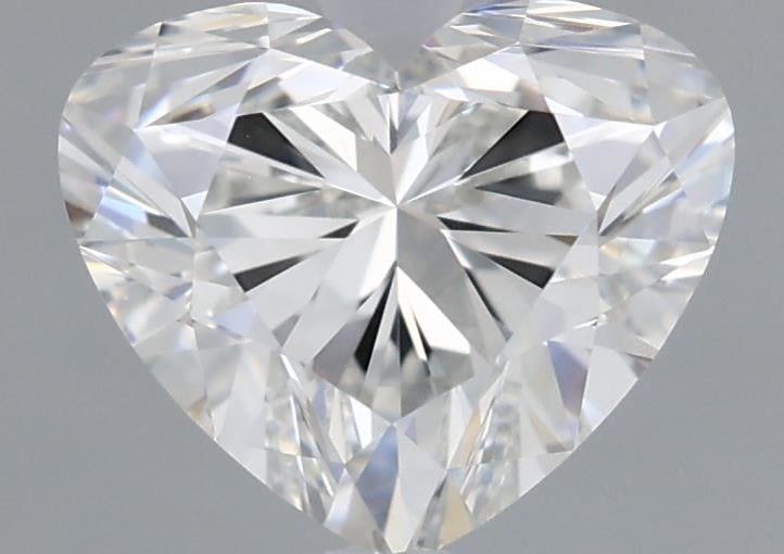 Diamante Naturale Taglio Cuore 0.8ct EX/EX H VVS1 - GIA - 5.42x6.45x3.93mm