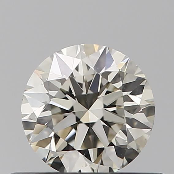 Diamante Naturale Taglio Brillante 0.4ct EX/VG/VG J VS2 - IGI - 4.65x4.67x2.93mm