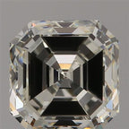 Diamante Naturale Taglio Asscher 1.24ct EX/VG J IF - GIA - 6.05x5.84x4.0mm