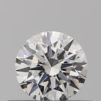 Diamante Naturale Taglio Brillante 0.3ct VG/VG/G D VS1 - GIA - 4.35x4.32x2.65mm