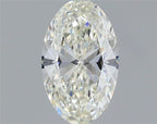 Diamante Naturale Taglio Ovale 0.61ct EX/EX I VVS1 - IGI - 7.45x4.55x2.74mm