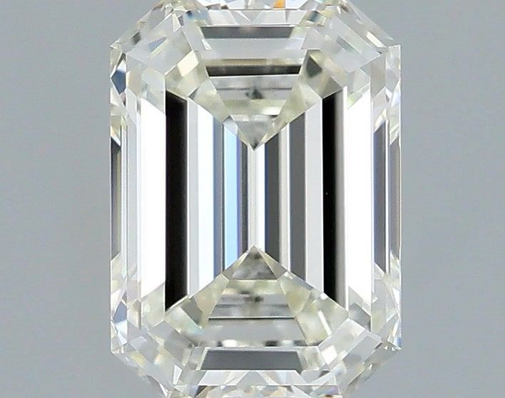 Diamante Naturale Taglio Smeraldo 1.01ct VG/EX J VS2 - IGI - 6.88x4.93x3.2mm