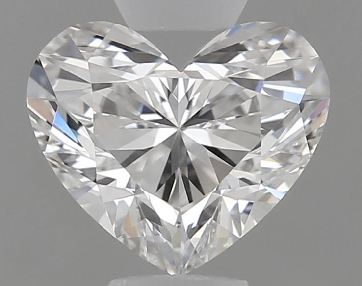 Diamante Naturale Taglio Cuore 0.7ct EX/EX F IF - GIA - 5.3x6.23x3.63mm