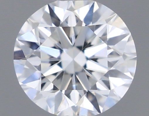 Diamante Naturale Taglio Brillante 0.19ct VG/G/G E VVS2 - GIA - 3.6x3.67x2.3mm