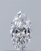Diamante Naturale Taglio Marquise 0.4ct EX/EX D VVS2 - GIA - 7.34x3.85x2.42mm