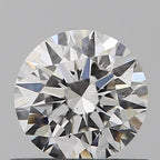 Diamante Naturale Taglio Brillante 0.5ct 3EX E VS2 - IGI - 5.05x5.07x3.17mm