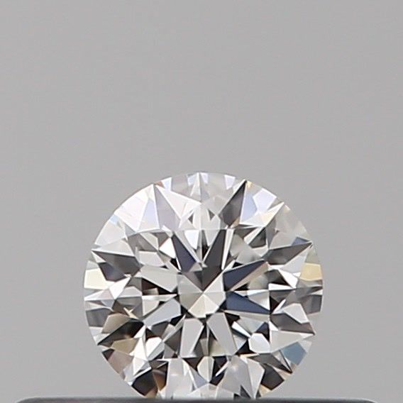 Diamante Taglio Brillante 0.18ct EX/VG/EX F VVS2 - GIA - 3.62x3.58x2.25mm