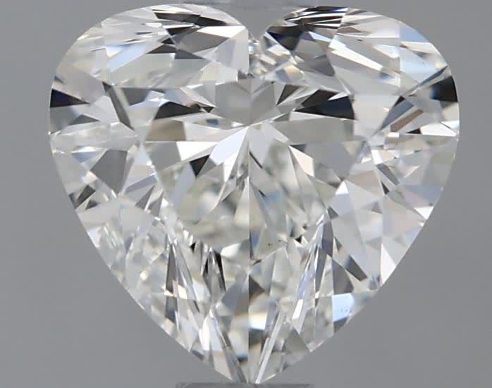 Diamante Naturale Taglio Cuore 0.8ct VG/EX I VVS2 - GIA - 5.77x6.15x3.78mm