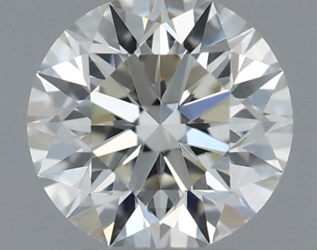 Diamante Naturale Taglio Brillante 0.45ct VG/VG/EX J VS2 - GIA - 4.85x4.9x3.08mm