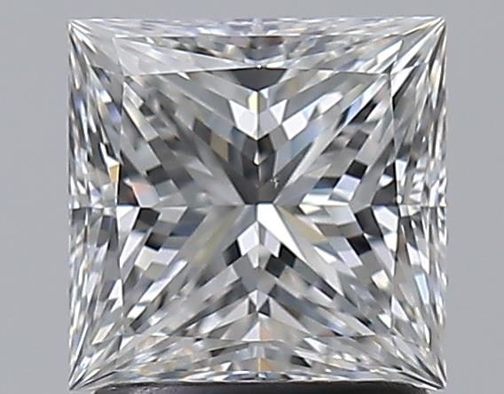 Diamante Naturale Taglio Princess 1.51ct EX/EX E VS1 - GIA - 6.39x6.32x4.58mm