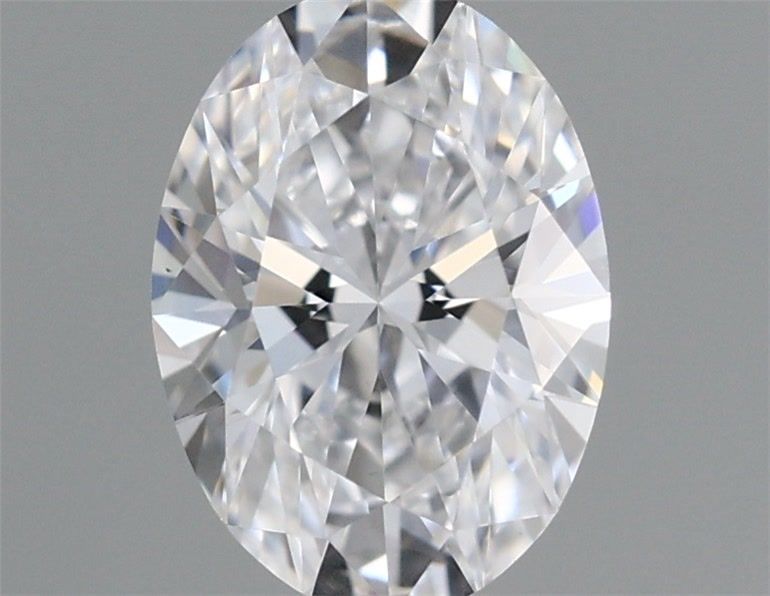 Diamante Naturale Taglio Ovale 0.41ct VG/EX D VS1 - GIA - 5.81x4.21x2.7mm