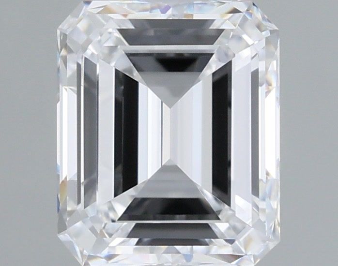 Diamante Naturale Taglio Smeraldo 1.06ct G/VG D IF - GIA - 6.54x5.45x3.42mm