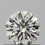 Diamante Naturale Taglio Brillante 0.41ct 3EX I VVS1 - IGI - 4.69x4.72x2.96mm