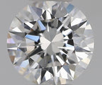 Diamante Naturale Taglio Brillante 0.58ct 3EX E VVS2 - GIA - 5.46x5.44x3.28mm