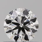 Diamante Naturale Taglio Brillante 0.5ct VG/EX/EX E IF - GIA - 4.99x5.03x3.11mm