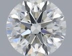 Diamante Naturale Taglio Brillante 0.61ct 3EX I VVS1 - IGI - 5.36x5.4x3.38mm