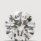 Diamante Naturale Taglio Brillante 0.4ct EX/VG/VG G VVS2 - IGI - 4.7x4.74x2.9mm