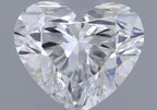 Diamante Naturale Taglio Cuore 0.52ct EX/EX E VVS1 - GIA - 4.78x5.54x3.3mm