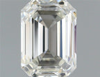 Diamante Naturale Taglio Smeraldo 0.7ct VG/EX H IF - IGI - 5.9x4.16x2.77mm