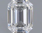 Diamante Naturale Taglio Smeraldo 0.62ct EX/EX F IF - GIA - 5.33x4.01x2.82mm