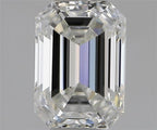 Diamante Naturale Taglio Smeraldo 0.8ct VG/EX H IF - GIA - 6.38x4.48x2.98mm