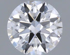Diamante Naturale Taglio Brillante 0.18ct EX/VG/EX D VVS2 - GIA - 3.6x3.63x2.2mm
