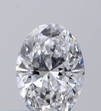 Diamante Naturale Taglio Ovale 0.31ct VG/EX D VVS2 - GIA - 5.43x3.88x2.42mm