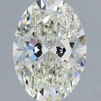 Diamante Naturale Taglio Ovale 1.01ct VG/EX I VS2 - IGI - 7.98x5.58x3.6mm