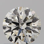 Diamante Naturale Taglio Brillante 0.57ct 3EX I VVS2 - IGI - 5.27x5.31x3.28mm
