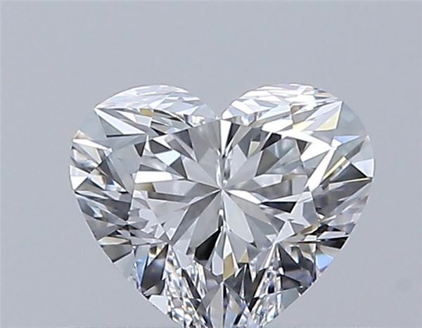 Diamante Naturale Taglio Cuore 0.37ct EX/EX D VVS2 - GIA - 4.33x4.98x3.01mm