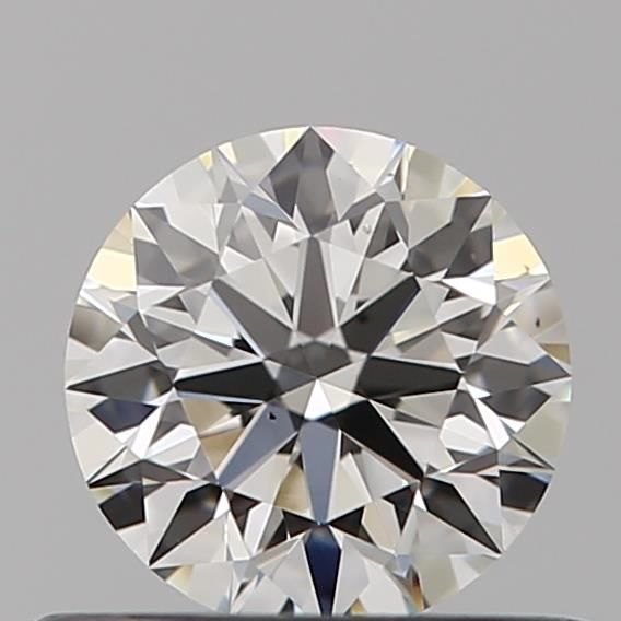 Diamante Naturale Taglio Brillante 0.46ct 3EX H VS2 - GIA - 4.95x4.92x3.07mm