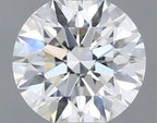 Diamante Naturale Taglio Brillante 0.37ct 3EX H IF - GIA - 4.56x4.59x2.88mm