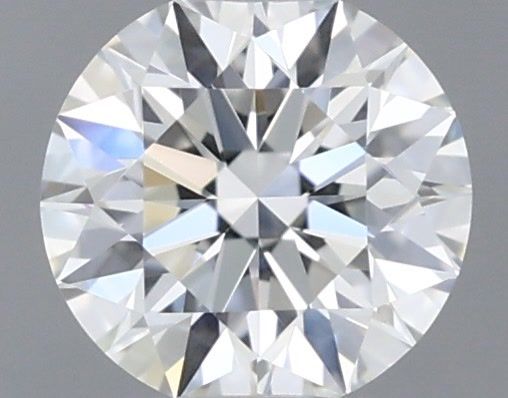 Diamante Naturale Taglio Brillante 0.37ct 3EX H IF - GIA - 4.56x4.59x2.88mm