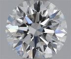 Diamante Naturale Taglio Brillante 0.56ct 3EX F IF - GIA - 5.27x5.29x3.3mm