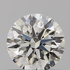 Diamante Naturale Taglio Brillante 0.5ct 3EX G VVS2 - IGI - 5.02x5.06x3.18mm