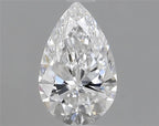 Diamante Naturale Taglio Goccia 0.6ct EX/VG D VVS1 - GIA - 7.6x4.76x2.9mm