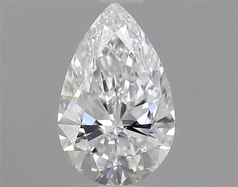 Diamante Naturale Taglio Goccia 0.6ct EX/VG D VVS1 - GIA - 7.6x4.76x2.9mm