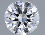 Diamante Naturale Taglio Brillante 0.18ct VG/VG/VG E IF - GIA - 3.69x3.7x2.17mm